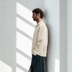 Bluza z zamkiem Oslo – Biały