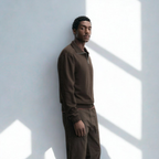 Bluza z zamkiem Oslo – Brązowa