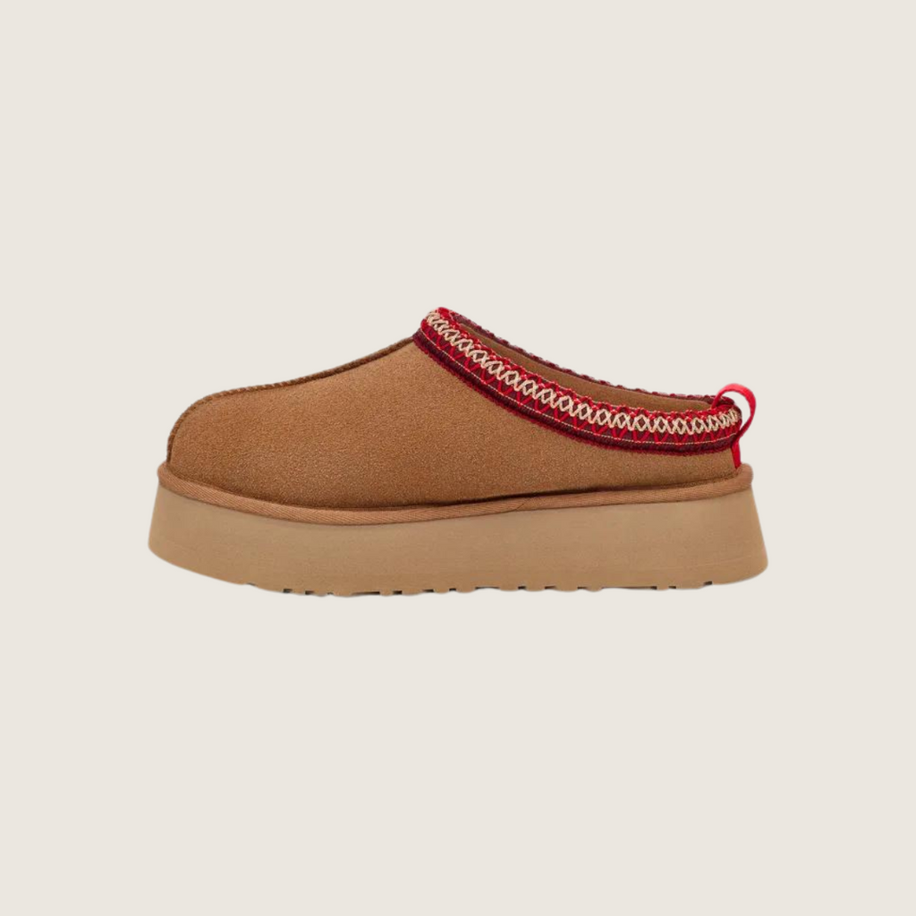 Klapki na platformie Sydney® - Brązowy