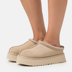 Klapki na platformie Sydney® - Beżowy
